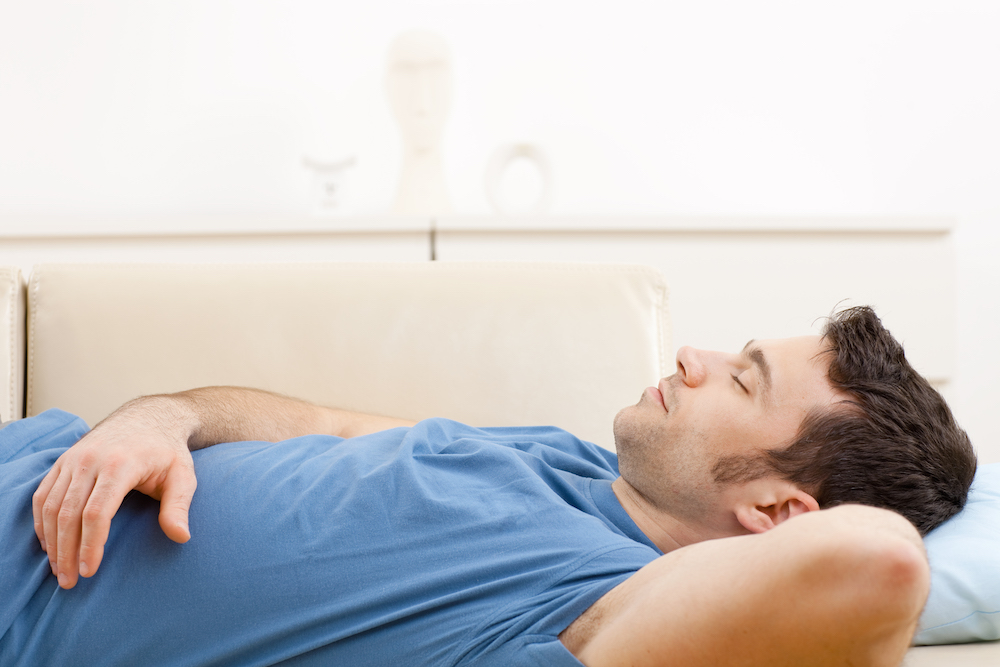 guy sleeping